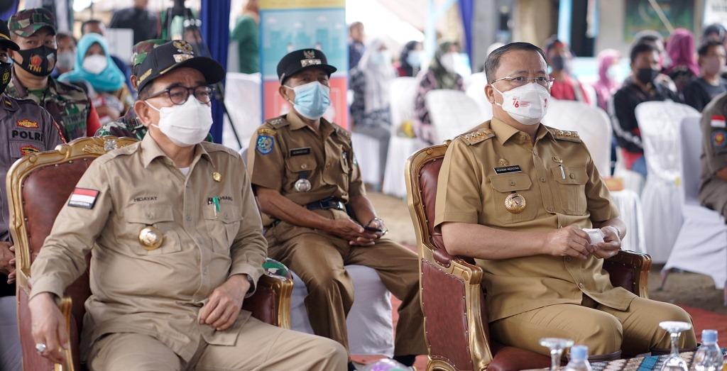 Hadiri Peresmian Listrik Desa Langgar Jaya, Bupati Hidayat: Terimakasih PLN, Kesejahteraan Rakyat Meningkat