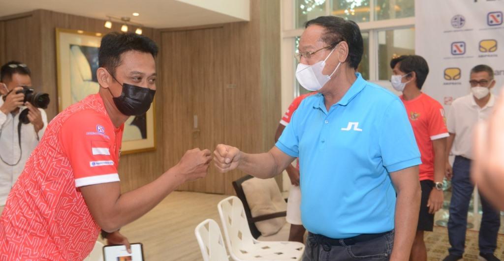 Djan Farid Lepas Tim Davis Indonesia ke Barbados