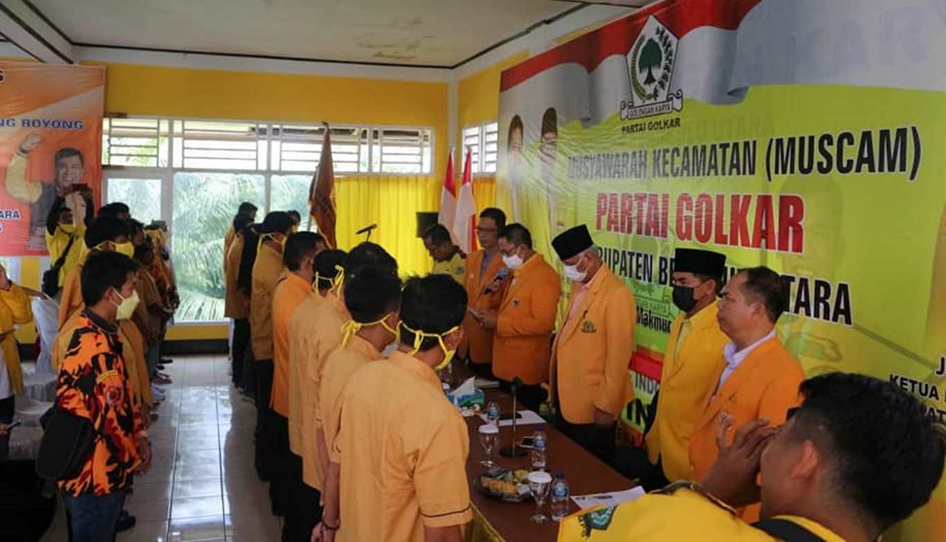 Golkar Bengkulu Utara Gelar Muscam dan Lantik Ketua MKGR