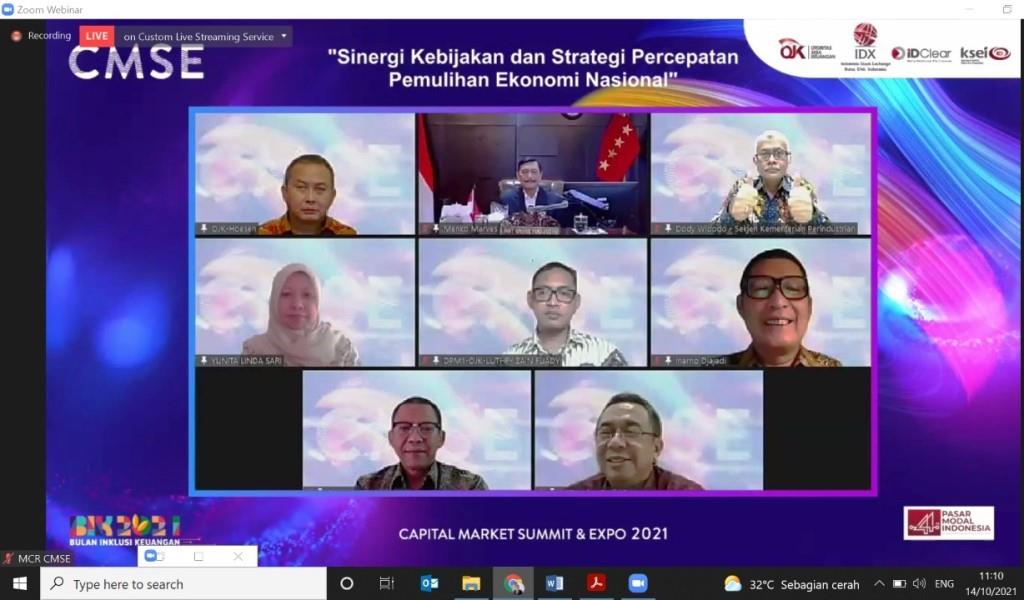 CMSE 2021, Dorong Pemulihan Ekonomi Nasional