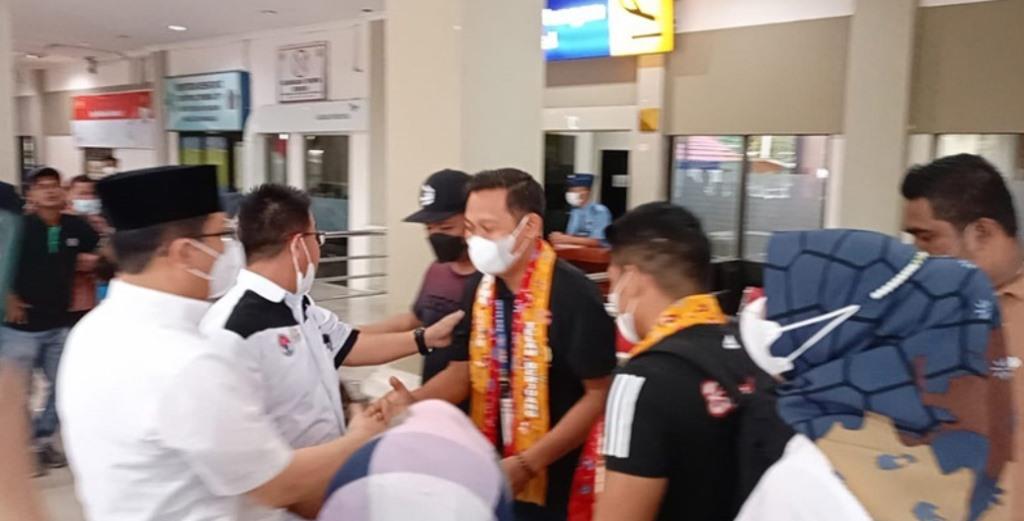 Tiba di Bengkulu, Peraih Medali PON Papua Disambut Pengprov PASI