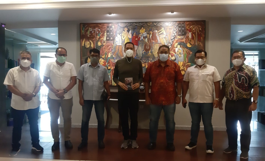 Persiapan Rakernas I, Pengurus Pusat JMSI Temui Ketua Dewan Pembina