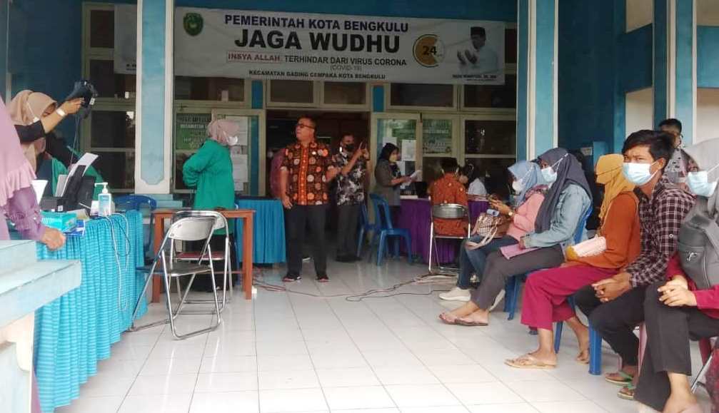 Pemkot Bengkulu Terus Gencarkan Vaksinasi Covid-19