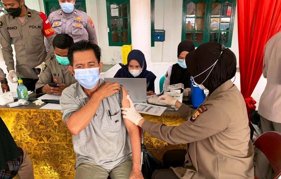 Ayo Vaksin, Gerai Presisi Polda Bengkulu dan Polres Jajaran Dibuka Setiap Hari