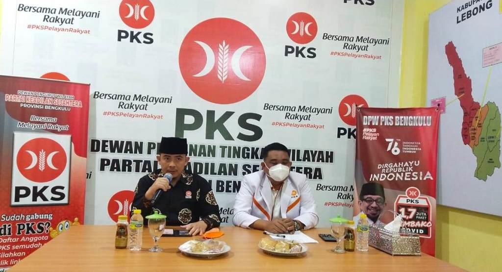 Hadapi Pemilu 2024, PKS Bengkulu Buka Penjaringan Bacaleg
