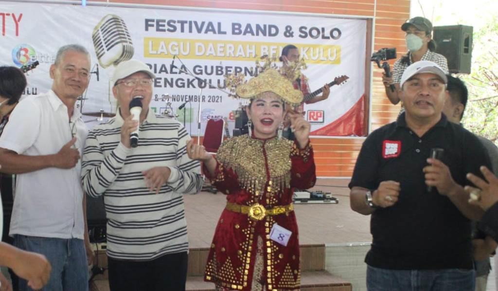 Dukung Budaya Bengkulu, Festival Band & Solo Lagu Daerah Diapresiasi Gubernur