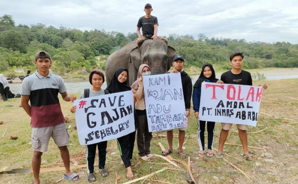 Aksi Tolak Tambang Inmas Abadi Dilantangkan Lewat Medsos