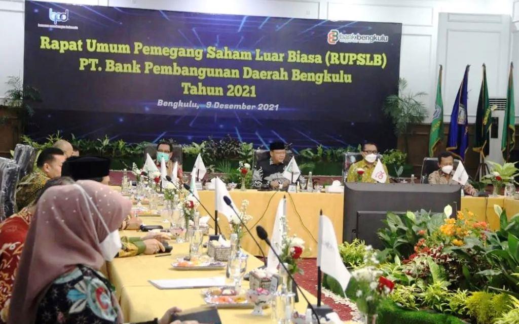 Bank Bengkulu Gelar RUPSLB Evaluasi Kinerja dan Rombak Manajemen