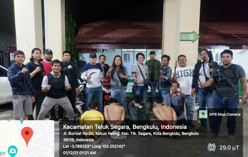 Tim Gabungan Bekuk Empat Pelaku Curas