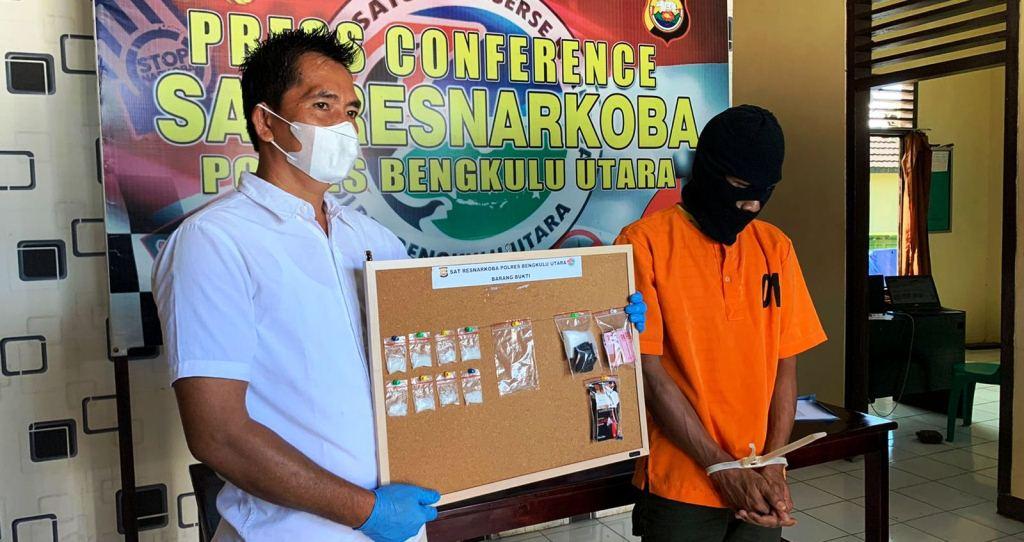 Polres BU Tangkap Pemuda Ipuh Kuasai Sabu