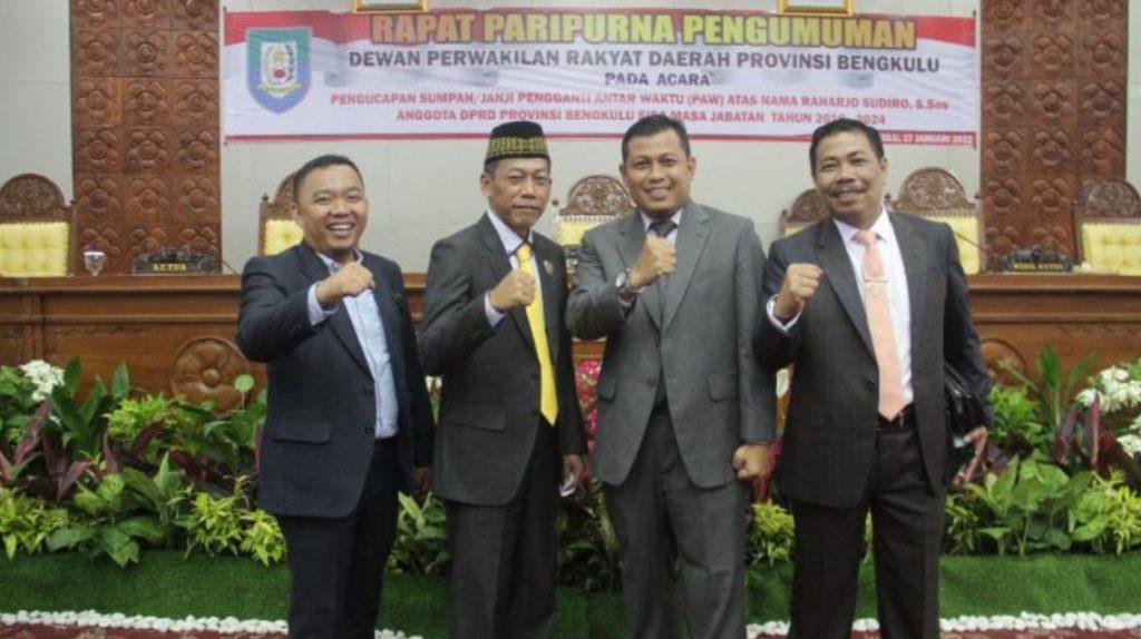 Paripurna Pengesahan dan Pelantikan PAW Anggota DPRD Raharjo Sudiro