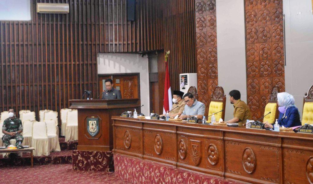 Paripurna DPRD Provinsi Bengkulu, Jawaban Gubenur Tentang Raperda BMA dan Bantuan Hukum