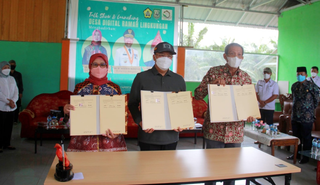 Program Desa Digital, Pemprov Bengkulu Gandeng UNIB dan YAPD Dangau Datuk