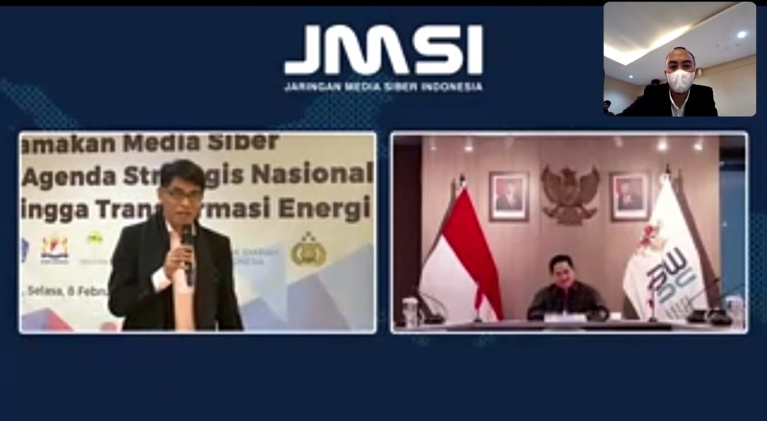 HUT JMSI ke-2, Erick Thohir Minta Media Jadi Agen Check And Balance