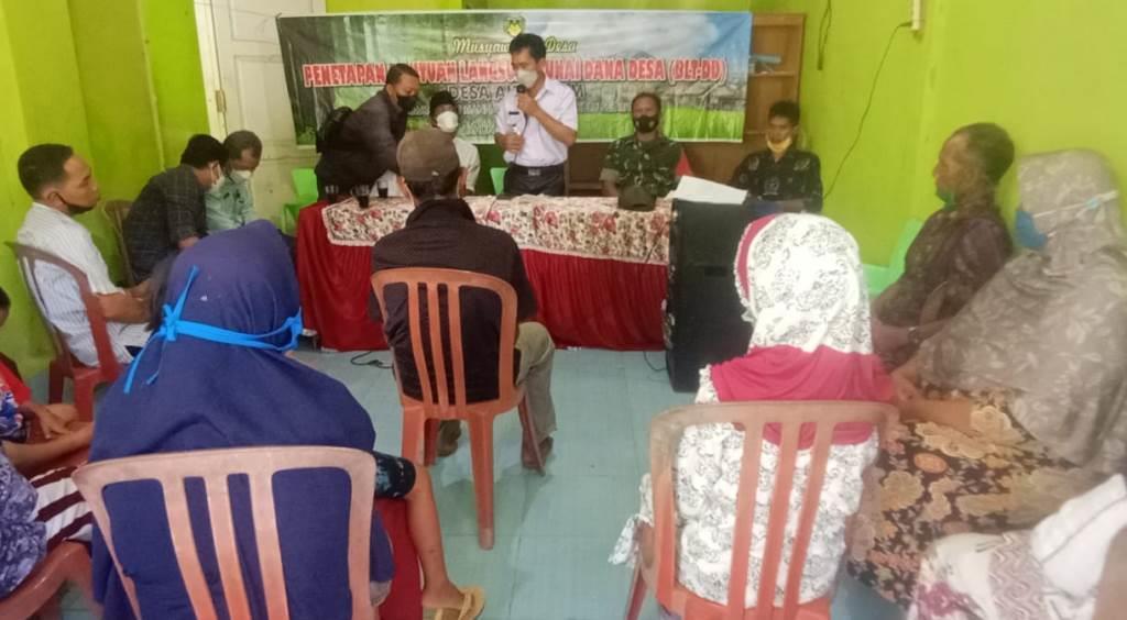 Desa Air Tenam Gelar Musyawarah Desa Khusus Tetapkan Penerima BLT-DD