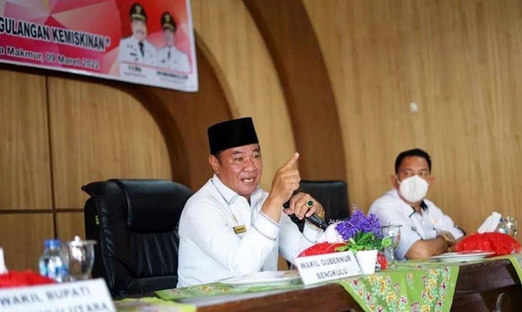 Wagub Rosjonsyah Apresiasi Tekad Pemkab BU Entaskan Kemiskinan