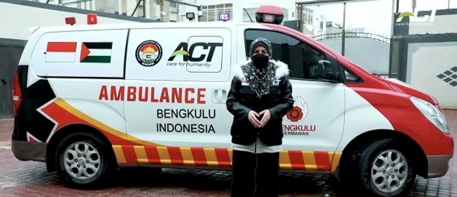 Bantuan Ambulans dari Bengkulu Sudah Mengaspal di Tanah Gaza