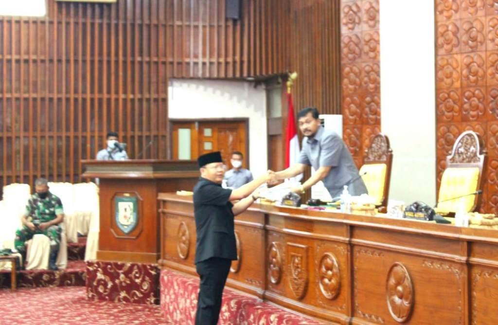 Paripurna Penyampaian LKPJ Gubernur Bengkulu Tahun 2021