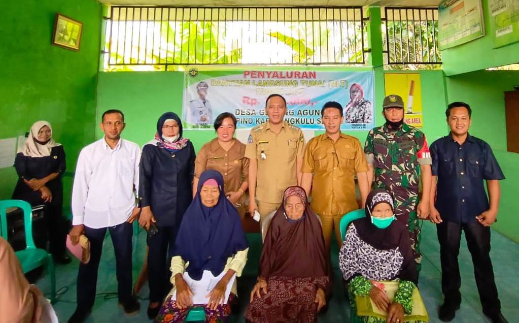 Pemdes Gedung Agung Sukses Salurkan BLT-DD Tahap Pertama