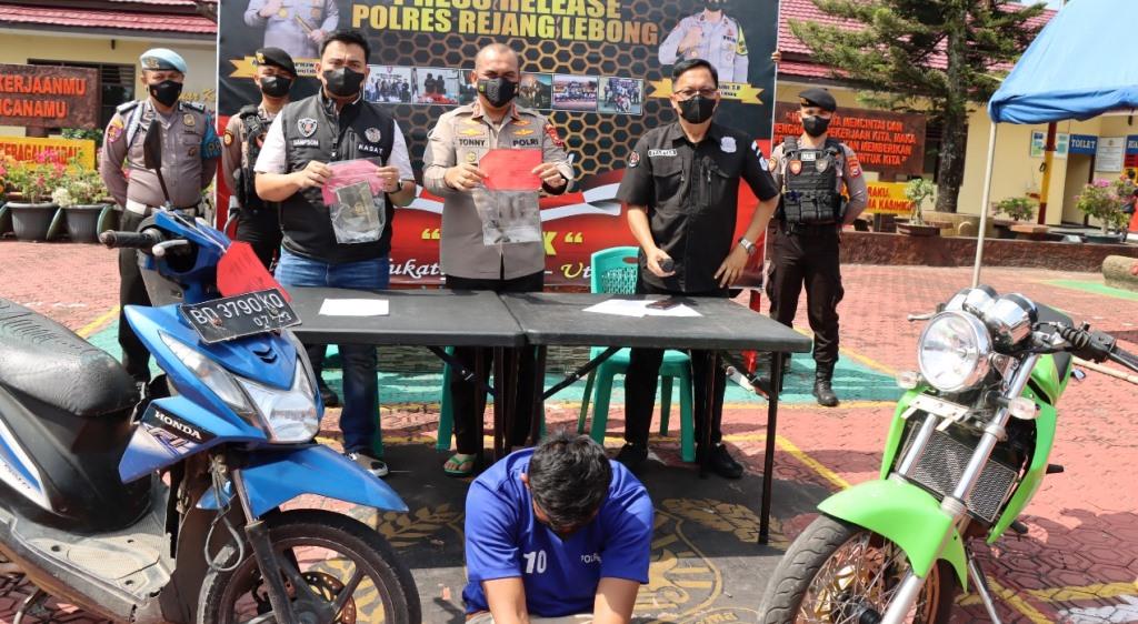 Tersangka Curanmor di Rejang Lebong Terlibat di 3 TKP