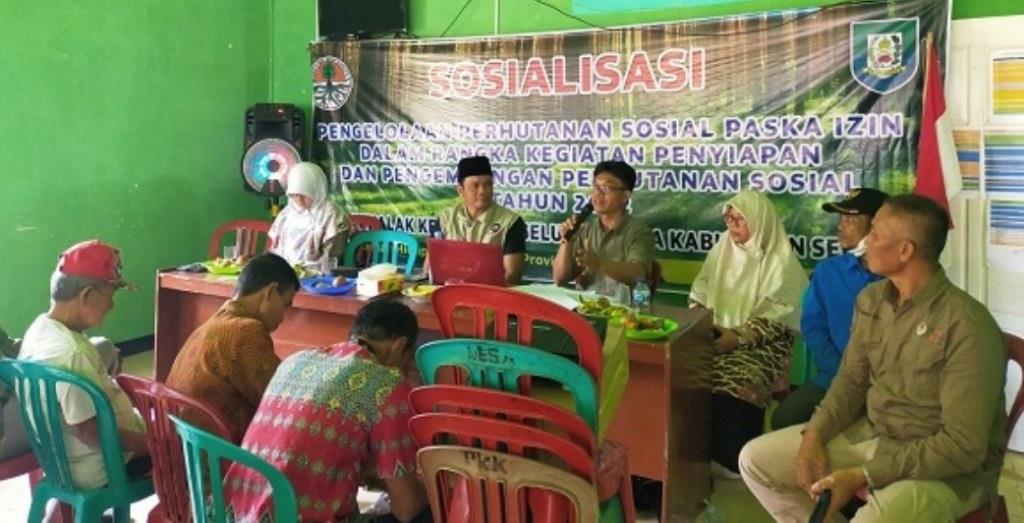 Tindaklanjuti Izin Pengelolaan Perhutanan Sosial, Anggota DPRD Jonaidi Gelar Sosialisasi
