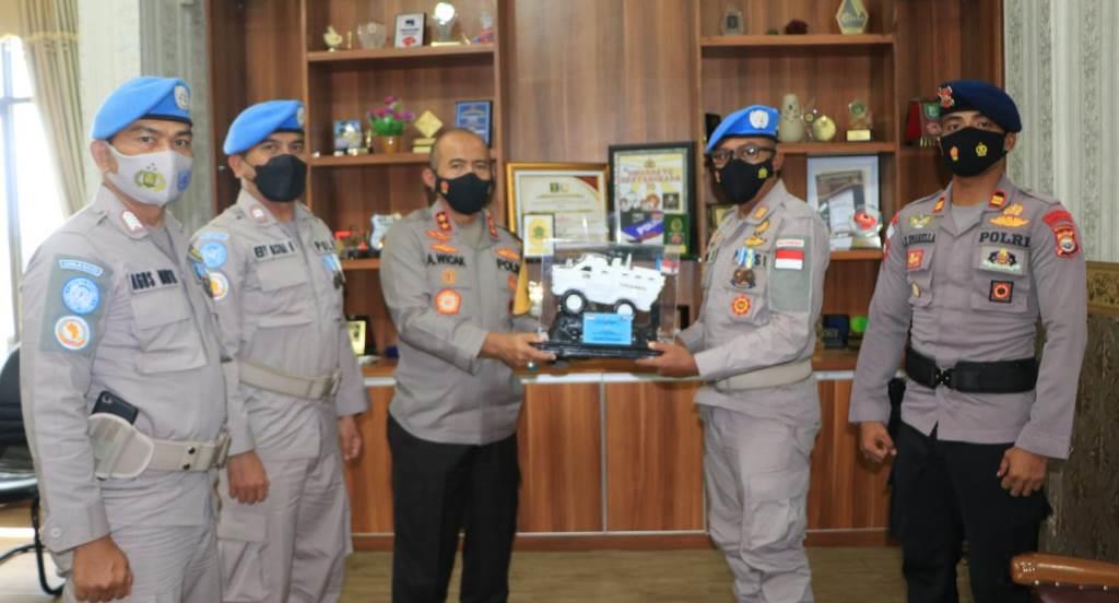 Tiga Personel Polda Bengkulu Pulang dari Misi PBB