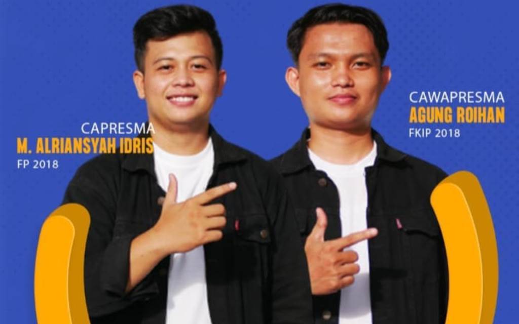 Rian-Agung Menangi Pemilu Raya Unib
