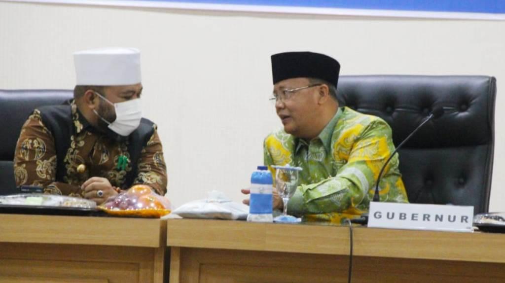 Gubernur Rohidin dan Wali Kota Helmi Bahas Pengembangan Ibu Kota