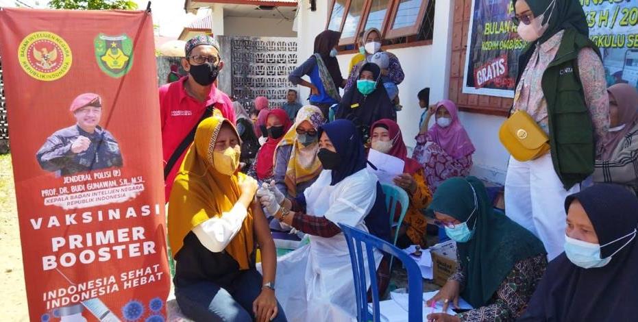 BINDA Bengkulu Terus Gencarkan Vaksinasi Covid-19