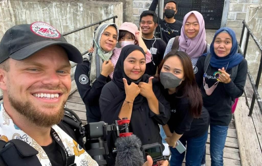 Youtuber Denmark Promosikan Wisata Bengkulu