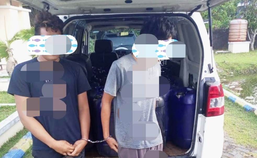 Dua Pemuda Pengangkut Solar Subsidi Diamankan