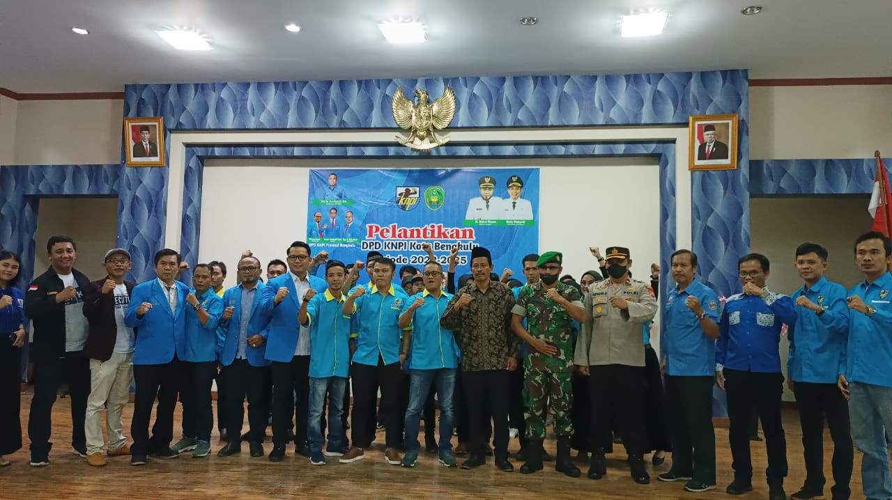 DPD KNPI Kota Bengkulu 2022-2025 Resmi Dilantik