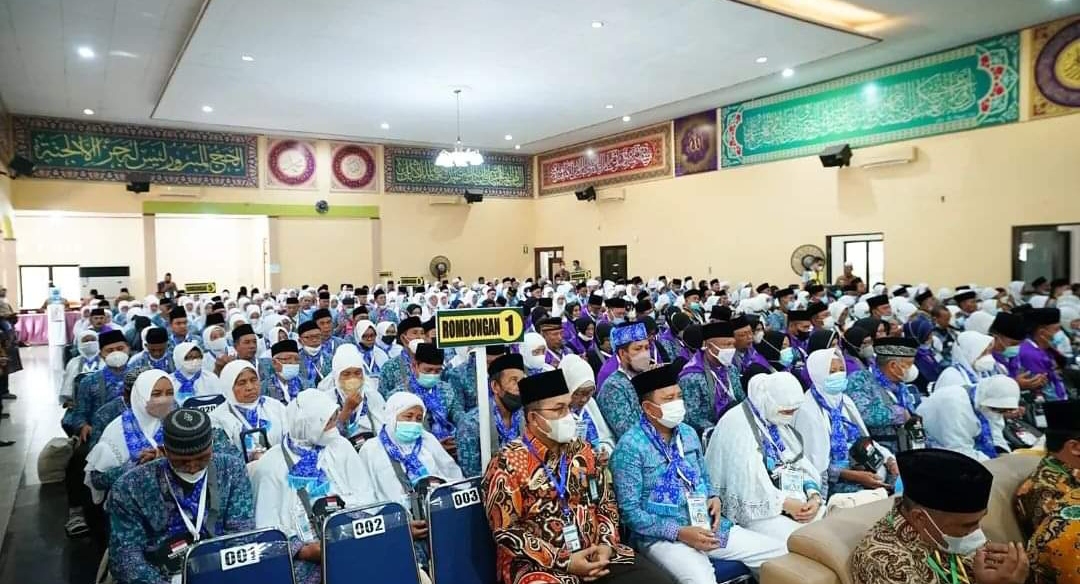 Dibagi 2 Tahap, CJH Bengkulu Mulai Diberangkatkan