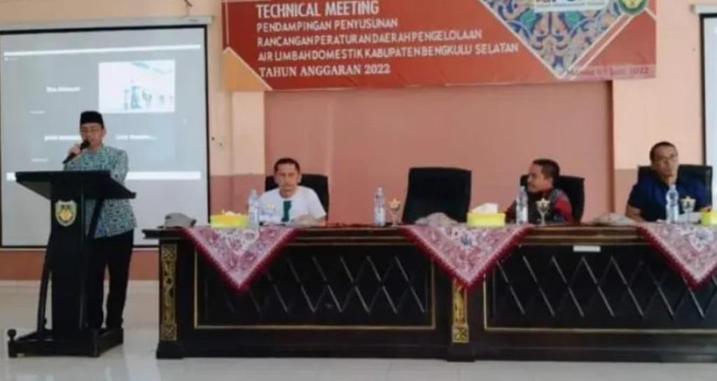 Pemda Bengkulu Selatan Kaji Regulasi Pengelolaan Limbah Domestik