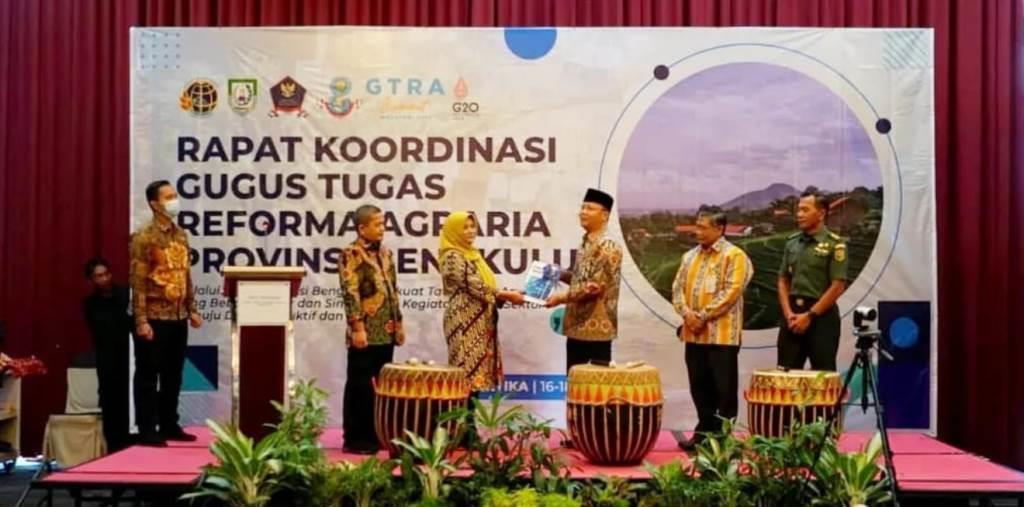 Gubernur Rohidin Harap GTRA Selesaikan Sengketa Lahan
