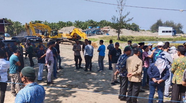 Ditemukan Pelanggaran, Tambang PT FLBA Ditutup Sementara