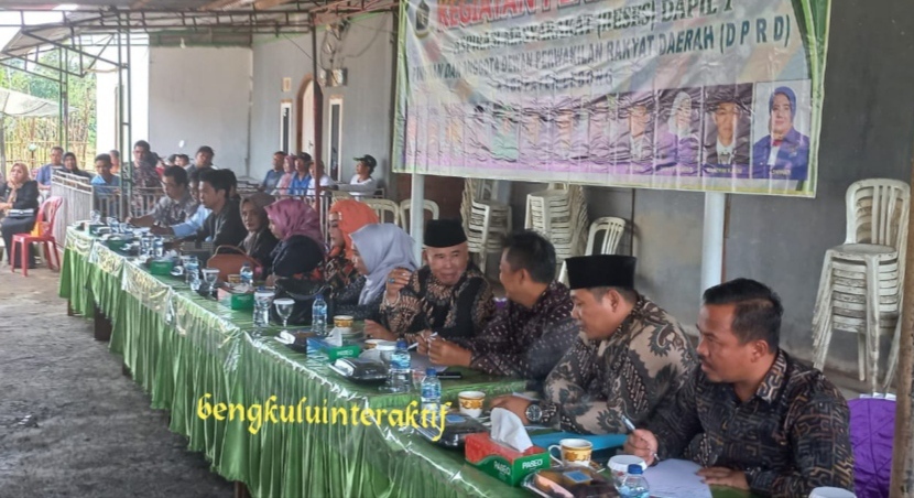 Anggota DPRD Lebong Dapil I Gelar Reses Serap Aspirasi Konstituen