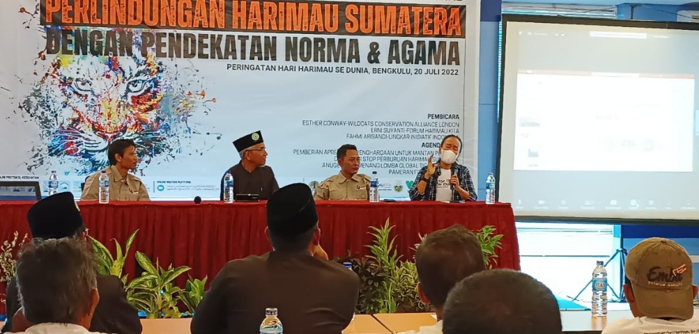 Peringatan Global Tiger Day 2022 di Bengkulu Ramai Kegiatan