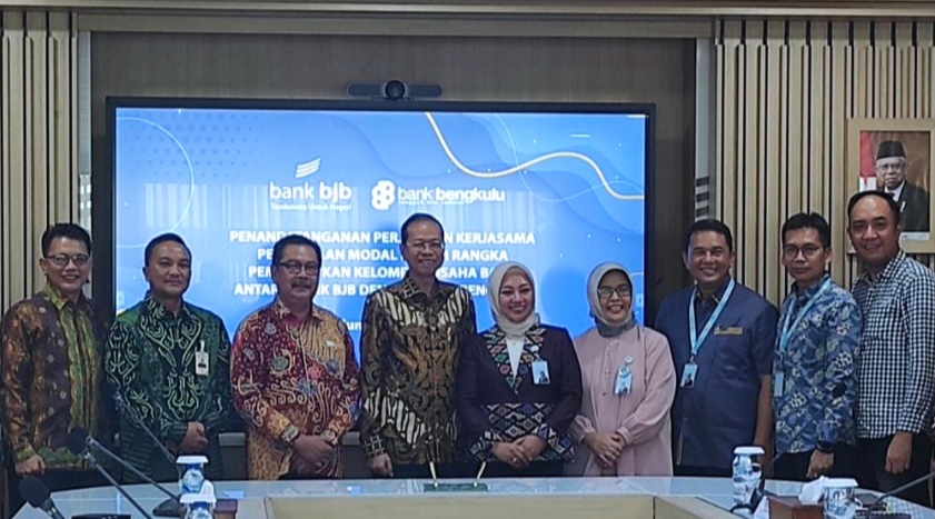 Bank Bengkulu dan BJB Jalin Kerjasama Penyertaan Modal