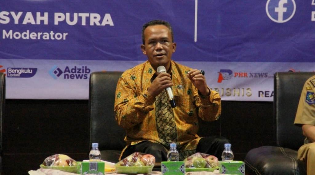 Plh Kadis Kominfotik Provinsi Bengkulu Paparkan Peran Strategis Media Online