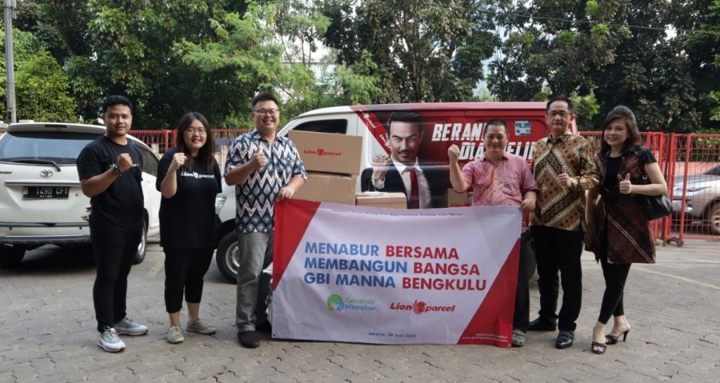 Lion Parcel Donasikan Mainan Edukasi untuk Anak-anak Bengkulu Selatan