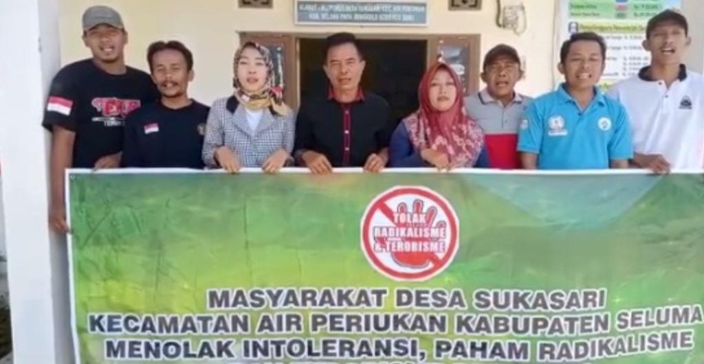 Pemerintah dan Tokoh Masyarakat Seluma Nyatakan Tolak Paham Radikalisme