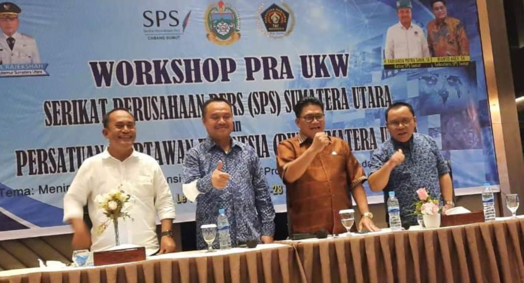 SPS dan PWI Sumut Kolaborasi Jadikan Wartawan Profesional