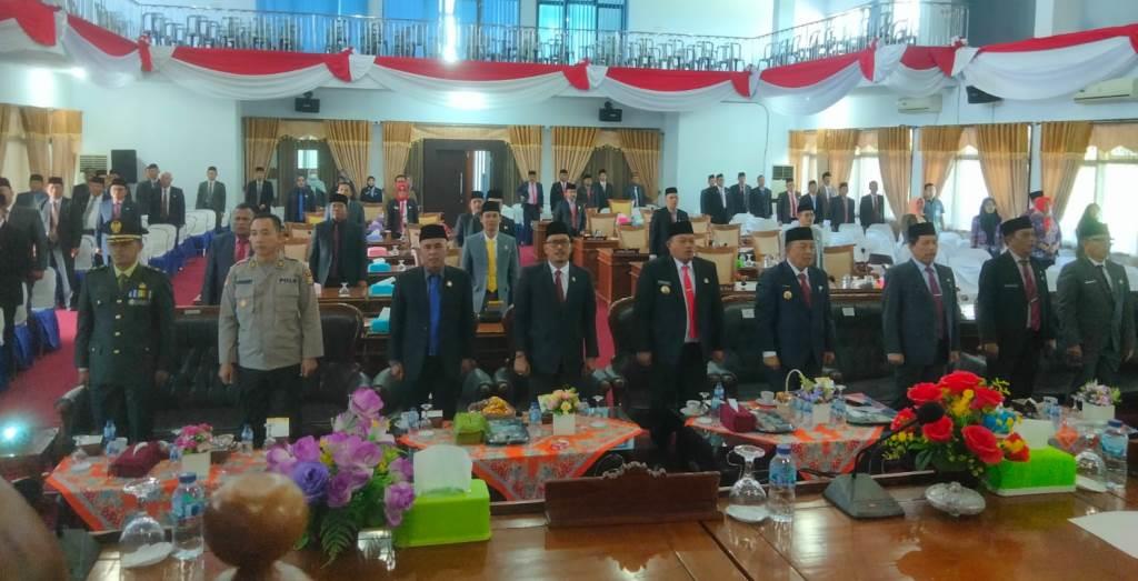 Jelang Peringatan HUT RI ke-77, DPRD Seluma Gelar Paripurna Istimewa