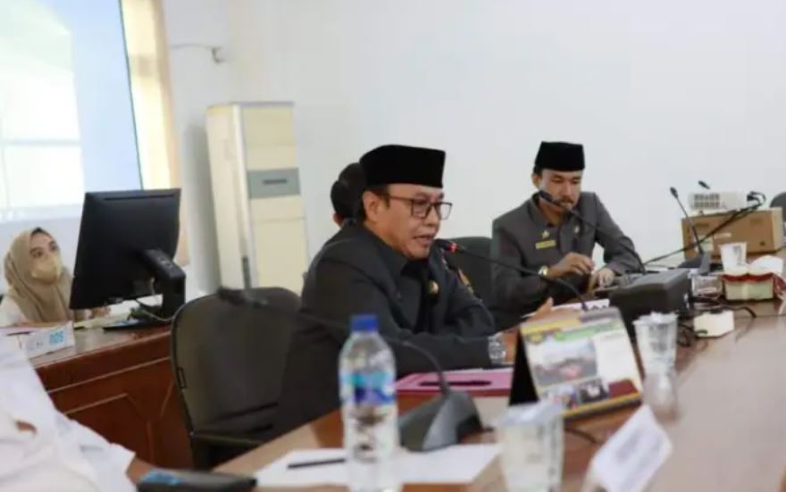 Ketua DPRD BS Terima Kunjungan Stafsus Kemensos RI dan 43 PKH
