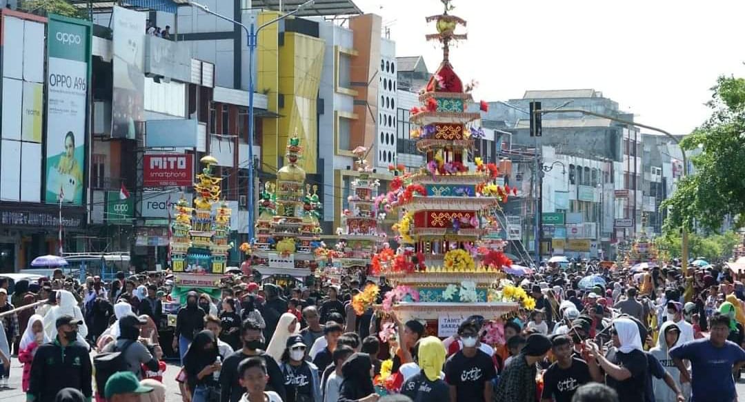 Penutupan Festival Tabut Bengkulu 2022 Meriah