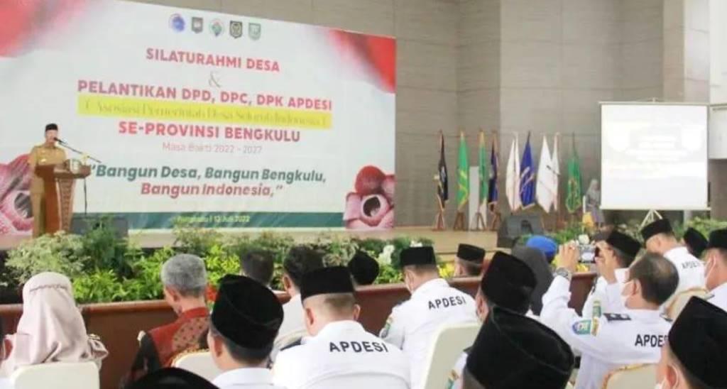 Resmi Dilantik, Berikut Susunan Pengurus APDESI Provinsi Bengkulu