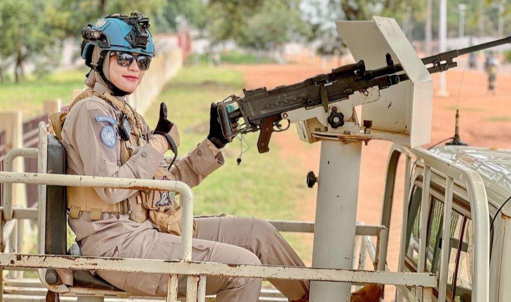 Kabar dari Briptu Nina yang Akan Persembahkan Medali Tertinggi dari PBB