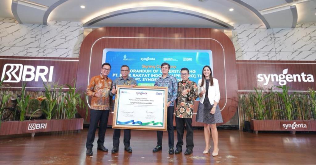 BRI-Syngenta Indonesia Dukung Pembiayaan Petani dengan CENTRIGO™ Farming Ecosystem
