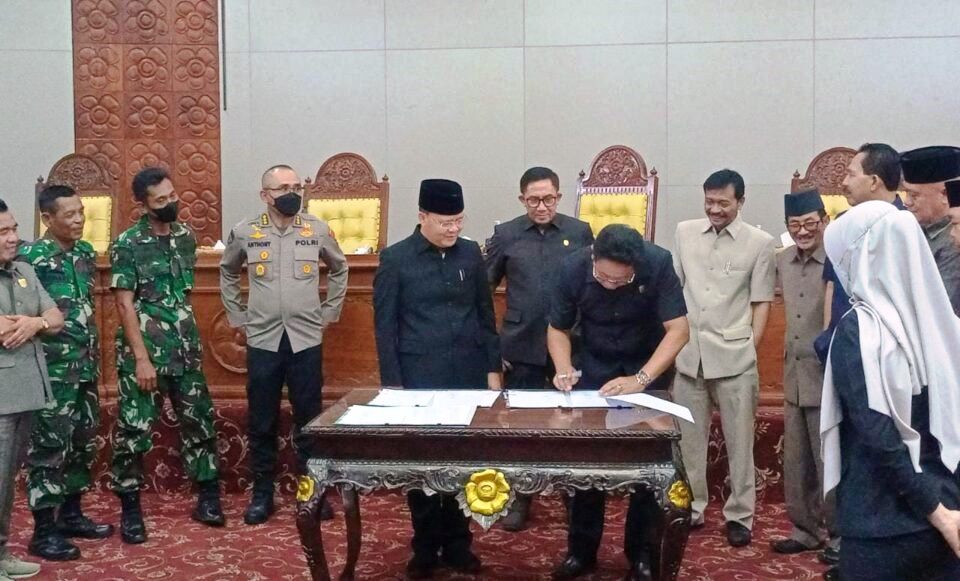 DPRD Provinsi Bengkulu Gelar Paripurna Penandatanganan Nota KUA dan PPAS